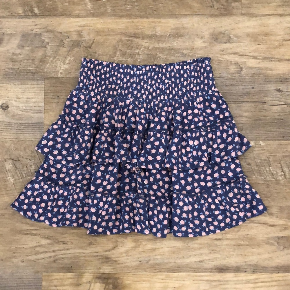 Aerie ruffle skirt